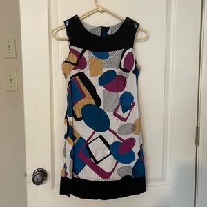 Geometric Mini Dress